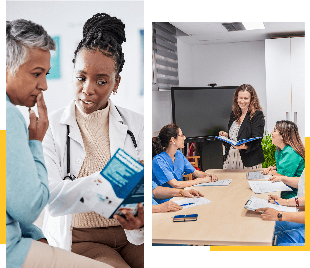 Medical team in a meeting